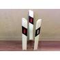 Сигнальный столбик С2.1 придорожный вдоль дороги флажок для обочин на арматуре пластиковый купить по недорогой цене от производителя в Москве