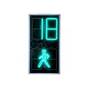 Транспортный светофор красно-зеленый для пешеходного перехода мигающий дорожный трехсекционный купить по недорогой цене от производителя в Москве